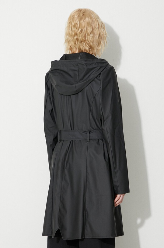 Îmbrăcăminte Rains palton de ploaie Curve Jacket 1206 negru