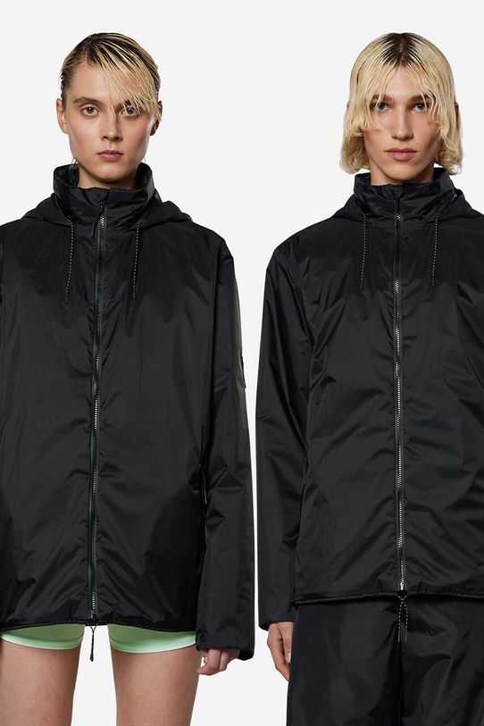 Rains giacca Fuse Jacket con nero 15400