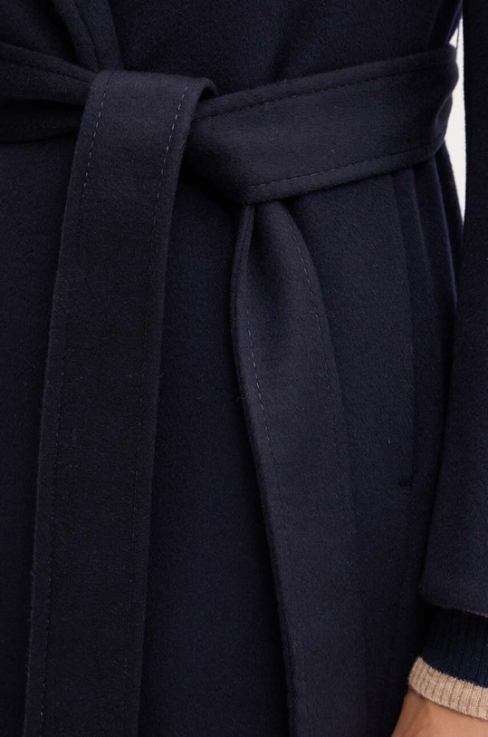 Μάλλινο παλτό MAX&Co. 2428016034200 σκούρο μπλε