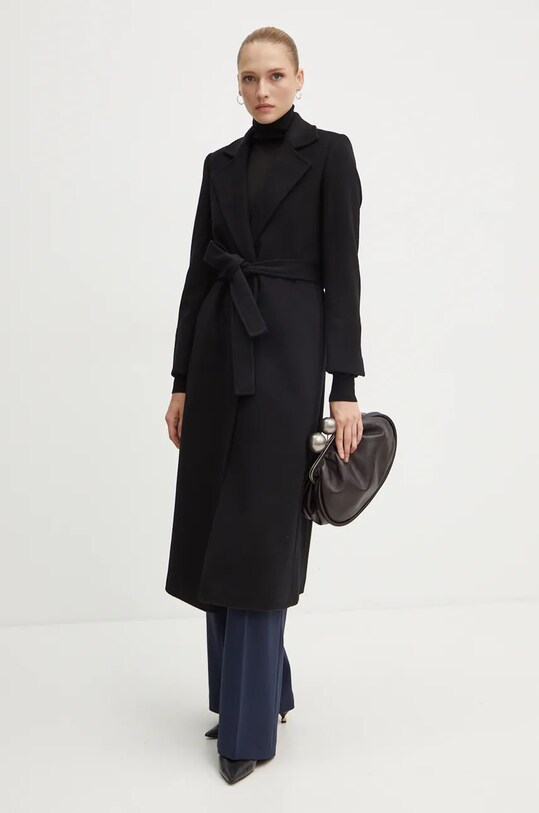 MAX&Co. cappotto in lana 2428016034200 nero AA00