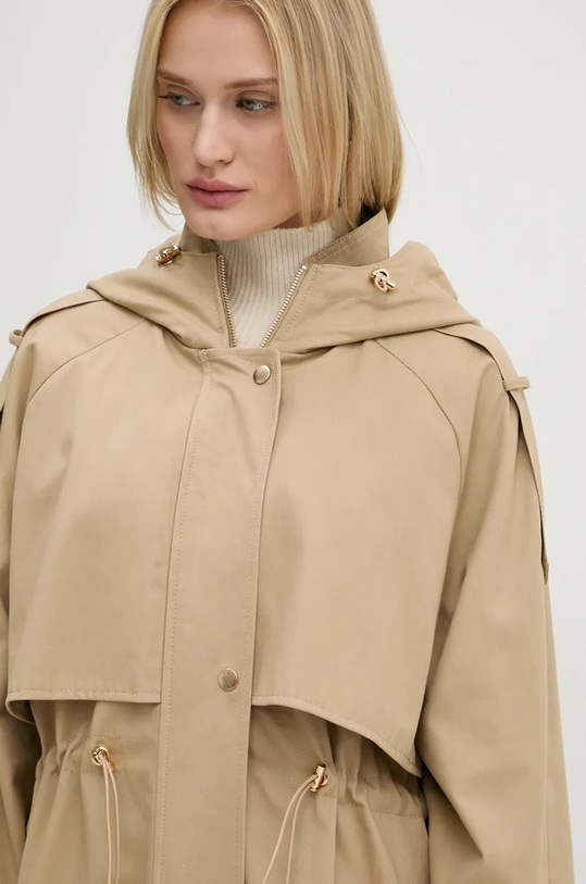 Βαμβακερό παλτό BA&SH μπεζ 1H22TED