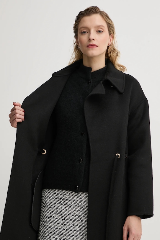Μάλλινο παλτό BA&SH 1H22KATE