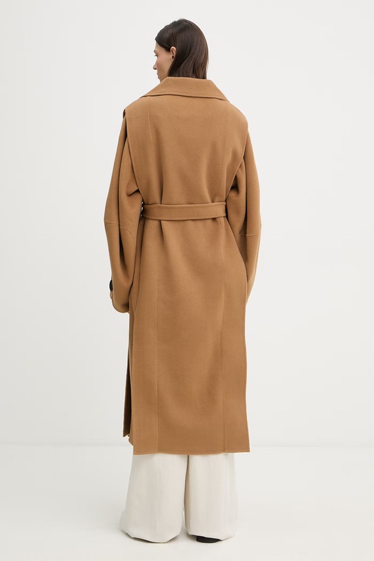 Oblačila Volnen plašč MMC STUDIO VESPERE.COAT rjava