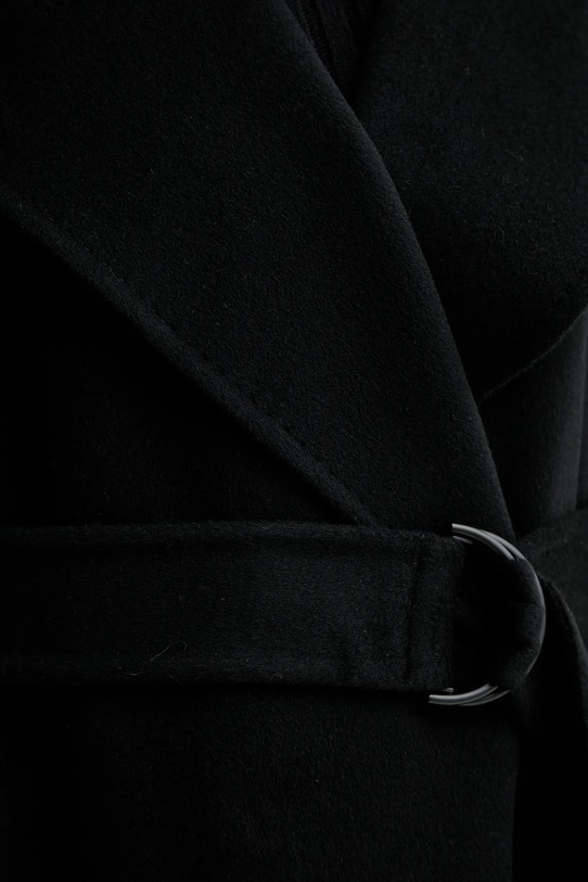 MMC STUDIO płaszcz wełniany VESPERE.COAT czarny