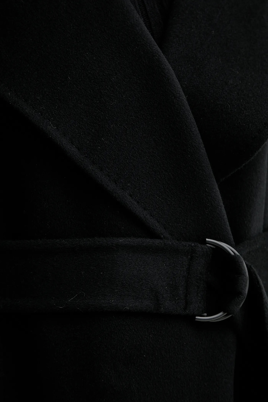 MMC STUDIO płaszcz wełniany VESPERE.COAT czarny