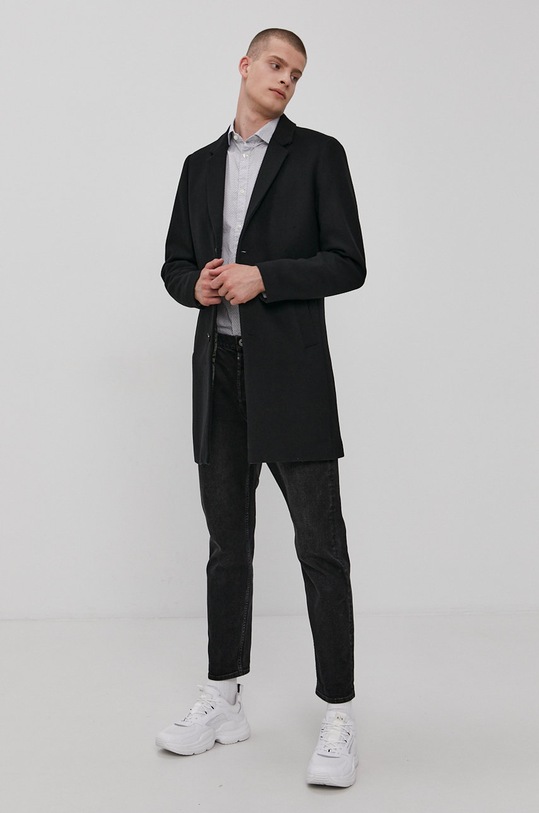 Jack & Jones - Kabát 12171374 čierna AA00