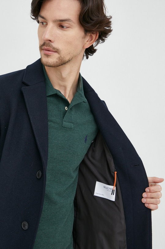 Selected Homme płaszcz wełniany 16081403.DarkSapphi