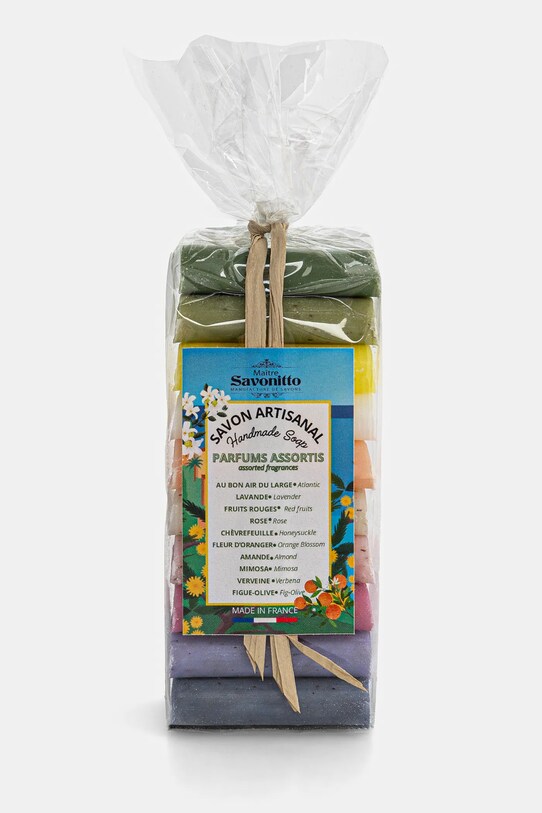 Набір мила Maitre Savonitto Assorted Scents 24 g 10-pack барвистий 112124001005000