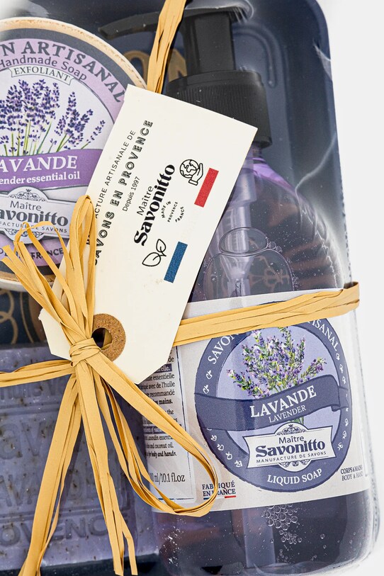 Набір мила Maitre Savonitto Lavander Box 3-pack 110740001053001 фіолетовий AA00