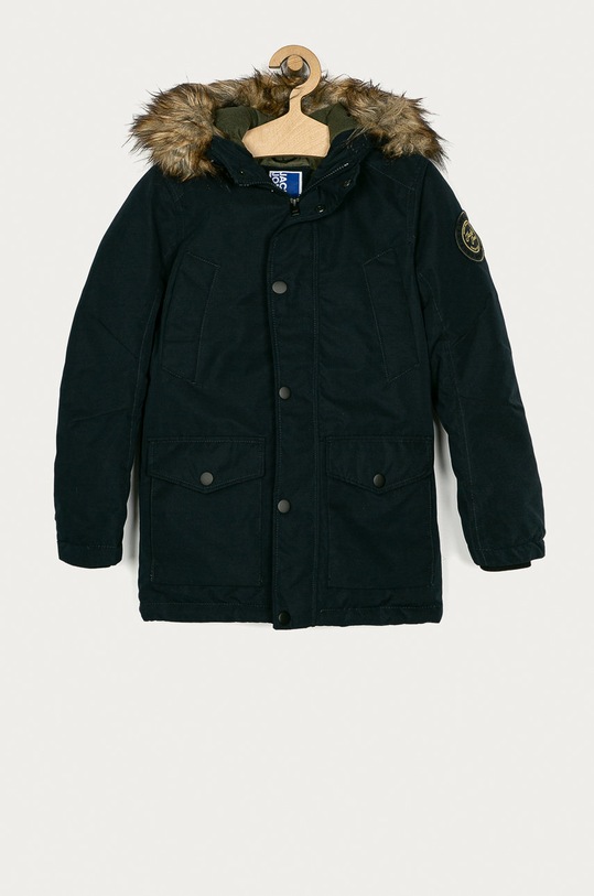 Jack & Jones - Dětská bunda 140-176 cm s podšívkou námořnická modř 12174535
