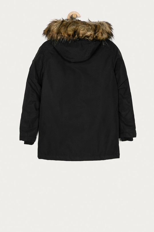 Chłopiec Jack & Jones - Parka dziecięca 140-176 cm 12174535 czarny