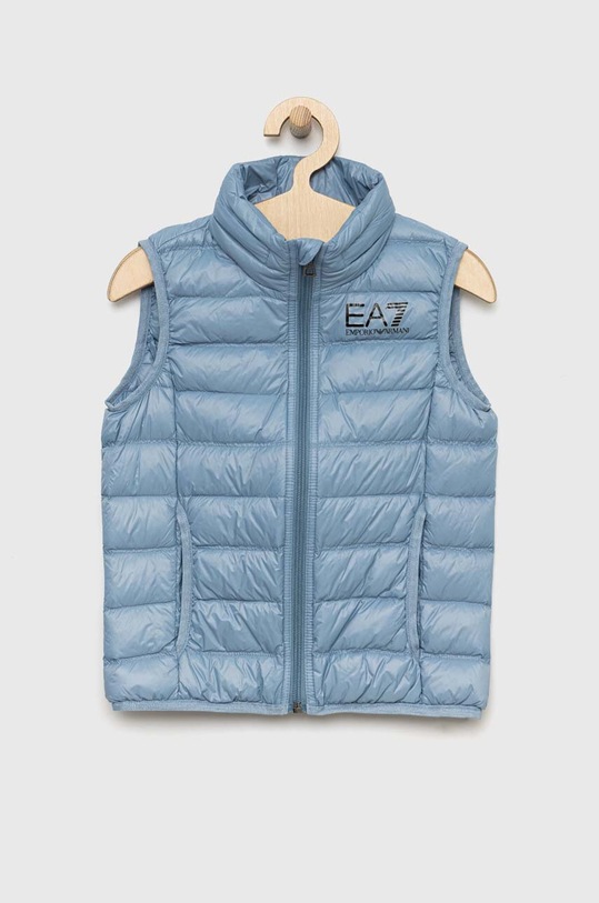 EA7 Emporio Armani bezrękawnik puchowy dziecięcy pozostałe niebieski 8NBQ02.BN29Z