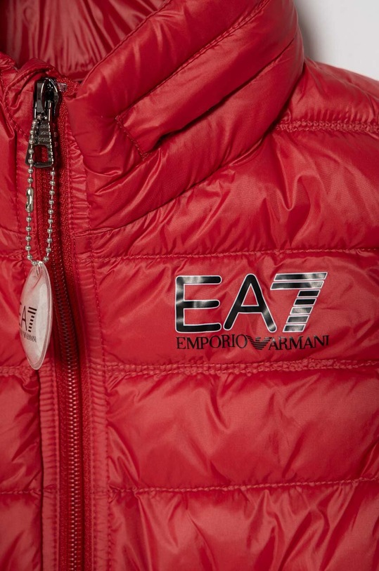Băieți EA7 Emporio Armani vesta de puf pentru copii 8NBQ02.BN29Z rosu