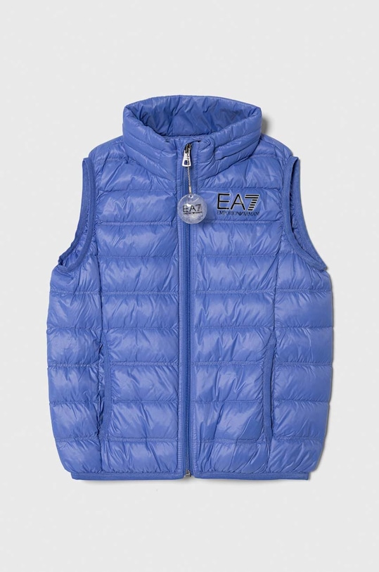 EA7 Emporio Armani bezrękawnik puchowy dziecięcy pozostałe niebieski 8NBQ02.BN29Z