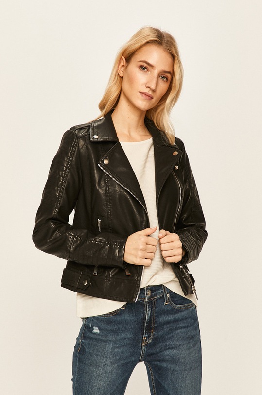 Vero Moda - Bunda krivák čierna 10228728