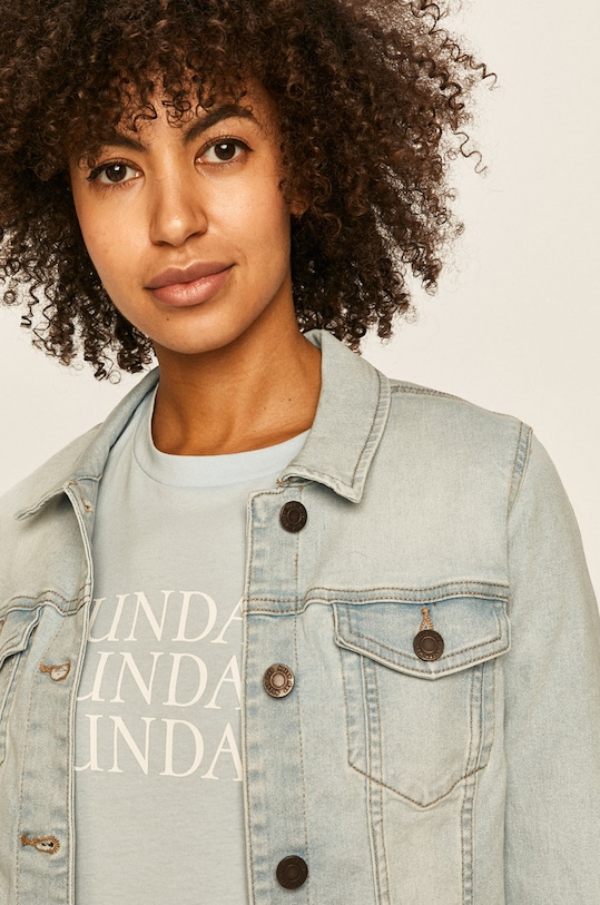 Noisy May - Rifľová bunda modrá 27011268