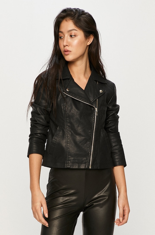 Bunda Jacqueline de Yong nezateplené černá 15207869