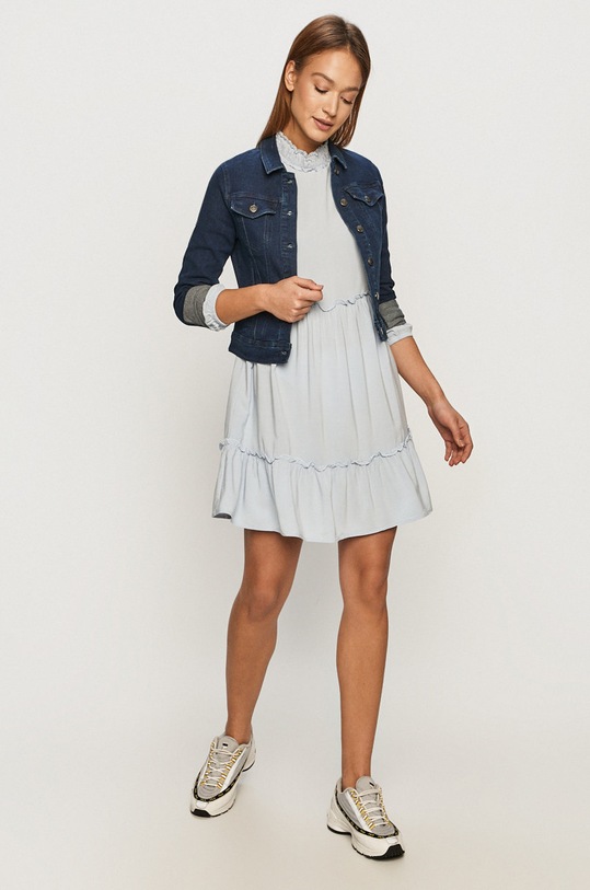 Jacqueline de Yong - Kurtka jeansowa 15208304 niebieski AA00