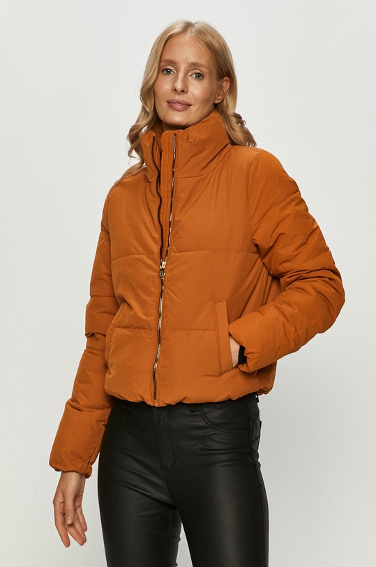 Only - Bunda s podšívkou hnědá 15205371