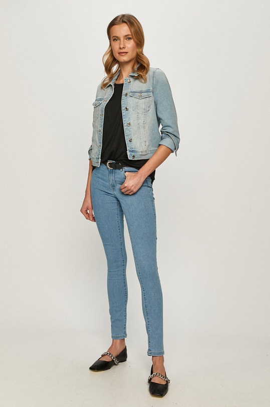 Vero Moda - Rifľová bunda 10240482 modrá AA00