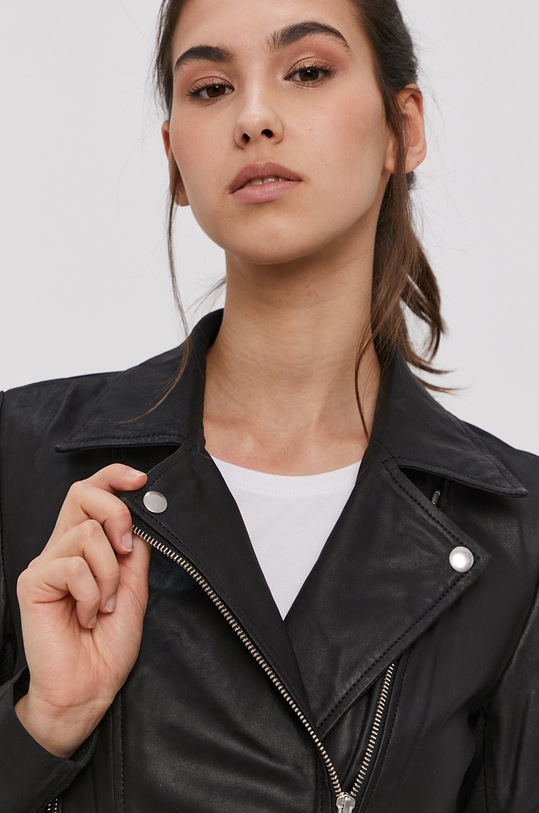Kožená bunda Y.A.S čierna 26018510