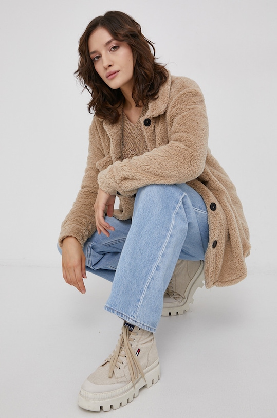 Noisy May Kurtka nieocieplane beżowy 27017071