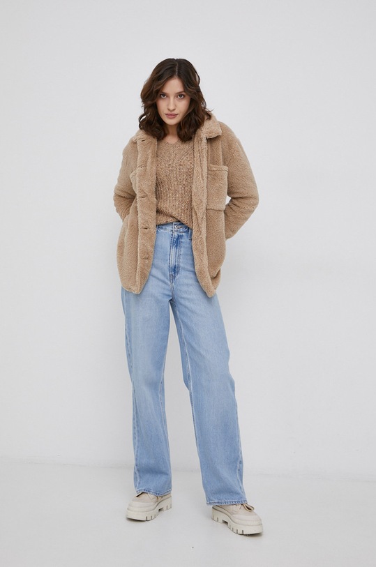 Noisy May Kurtka 27017071 beżowy AA00