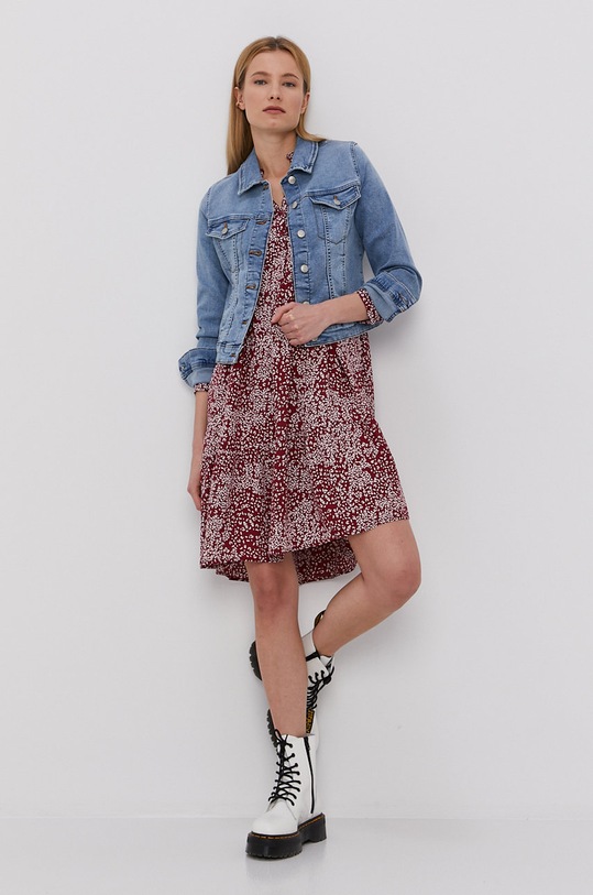 Rifľová bunda Vero Moda 10248564 modrá AA00