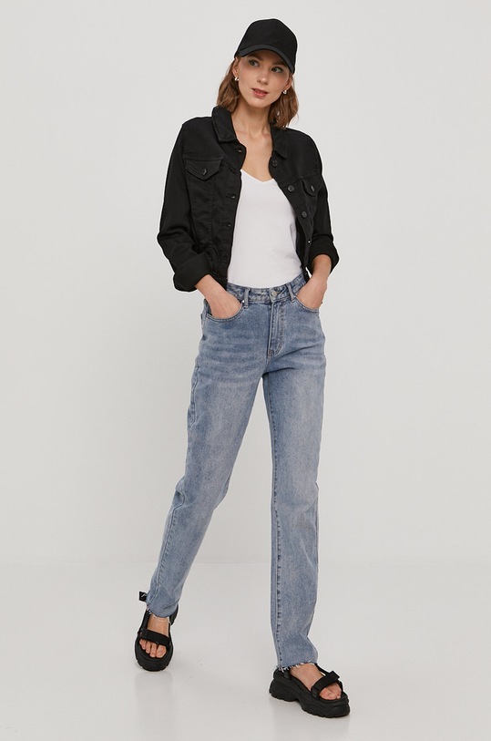 Džínová bunda Vero Moda 10248564 černá AA00