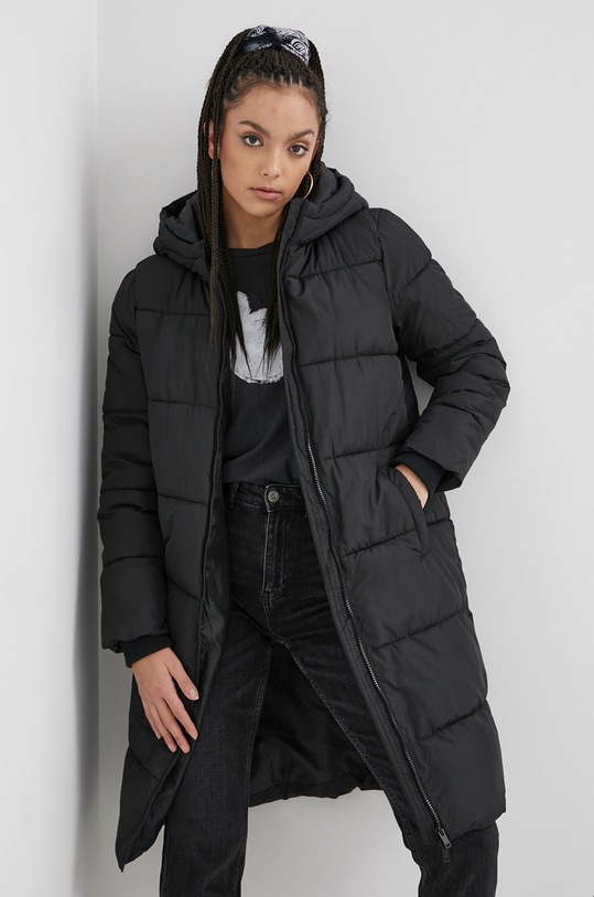 Куртка Pieces з утепленням чорний 17115627