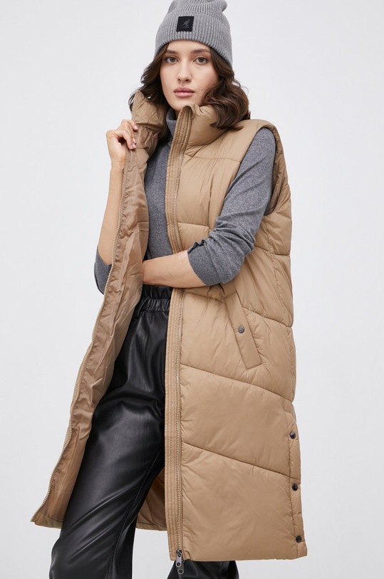 Odzież Vero Moda Bezrękawnik 10250638 brązowy
