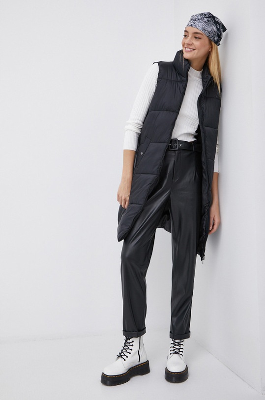 Vero Moda Bezrękawnik bez kaptura czarny 10250638