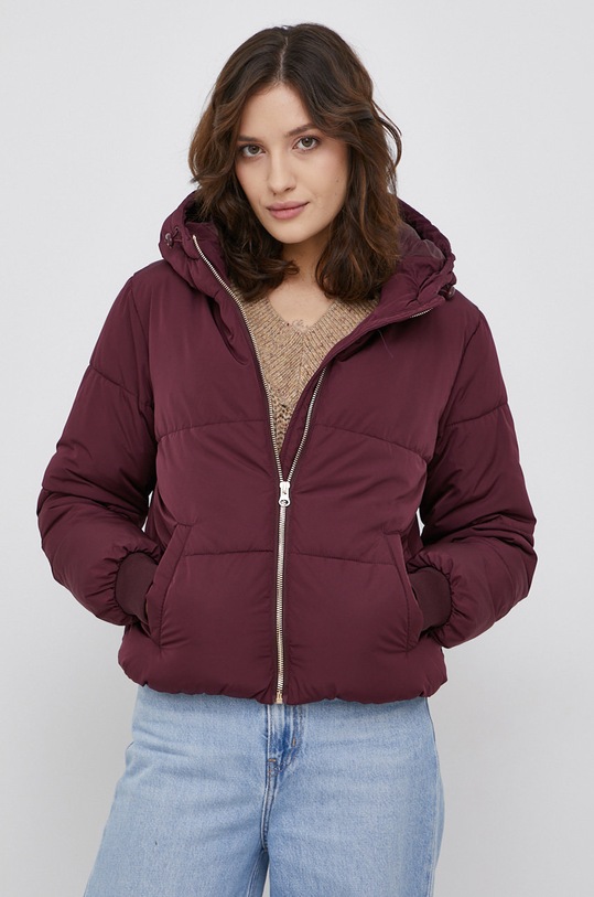 Bunda Jacqueline de Yong zateplené fialová 15213950.
