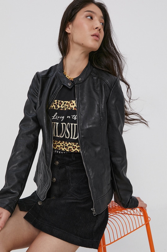 Jacqueline de Yong Kurtka czarny 15241382