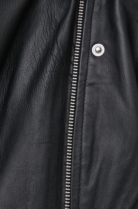 Vila Ramoneska skórzana 14067521.Black czarny