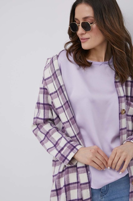 Košile Vila 14072875.PastelLila fialová