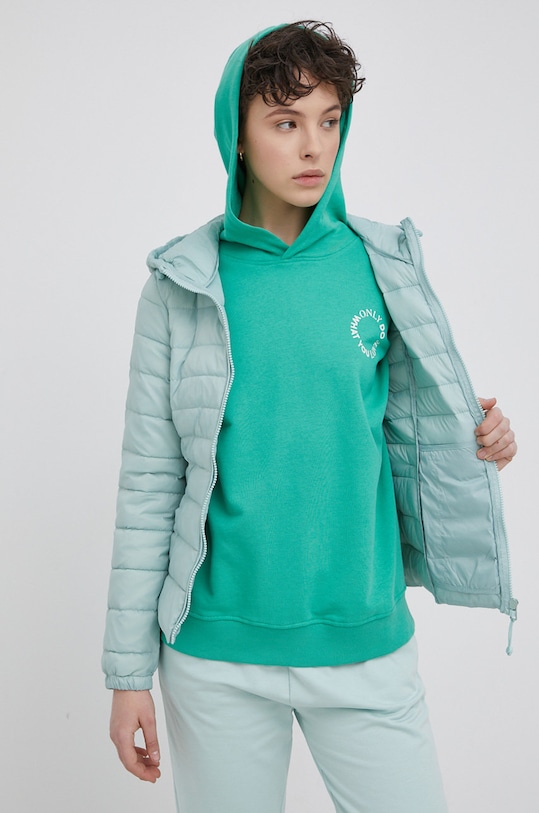 Bunda Only 15156569.HarborGray tyrkysová
