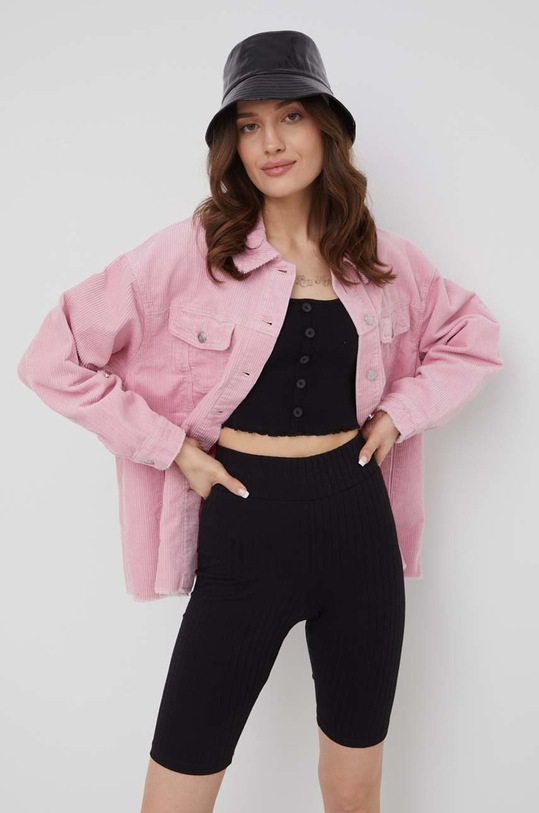 Only kurtka sztruksowa różowy 15182101.BleachedMa