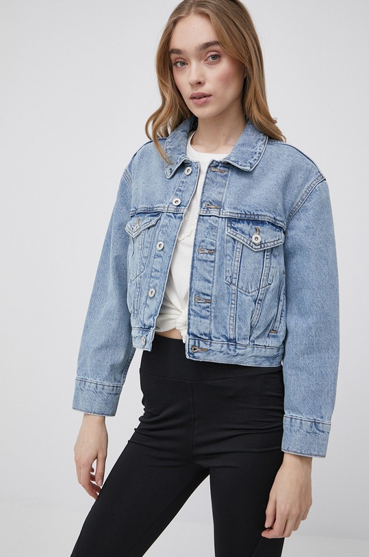 Only kurtka jeansowa 15246727.LightBlueD niebieski AA00