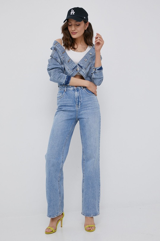 Džínová bunda Vero Moda 10258263.LightBlue3 modrá AA00