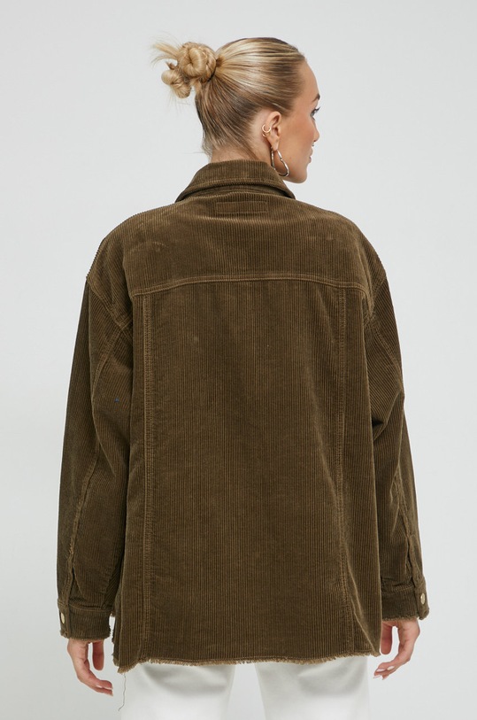 Only kurtka sztruksowa zielony 15182101.Cub