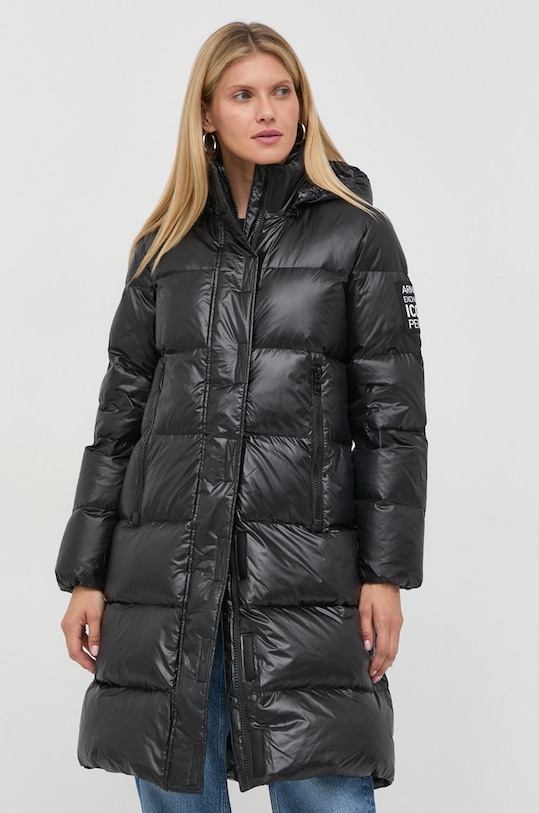 Armani Exchange kurtka puchowa 8NYK50.YNYNZ.NOS czarny AA00