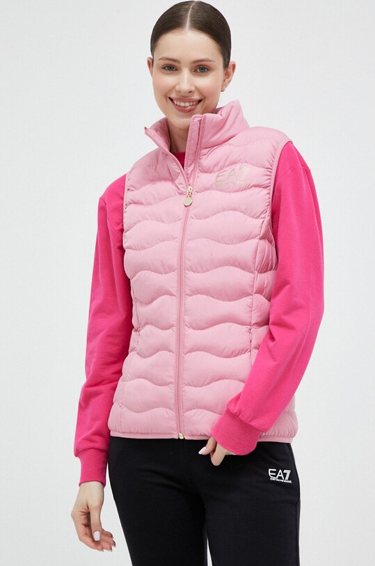 Безрукавка EA7 Emporio Armani з підкладкою рожевий 8NTQ08.TNF8Z.NOS