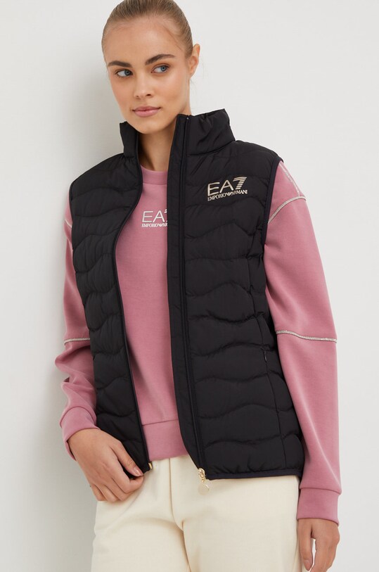 EA7 Emporio Armani vesta cu captuseala negru 8NTQ08.TNF8Z.NOS