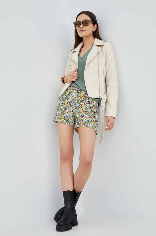 Noisy May ramoneska nieocieplane beżowy 27020466.Ecru