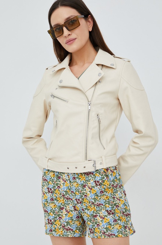 Noisy May ramoneska 27020466.Ecru beżowy AA00