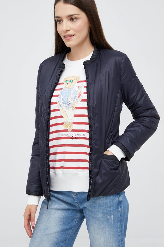 Emporio Armani geacă reversibilă cu captuseala bleumarin 8N2B01.2NKBZ.NOS