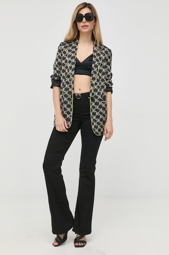 Karl Lagerfeld marynarka 225W1406 zielony AA00