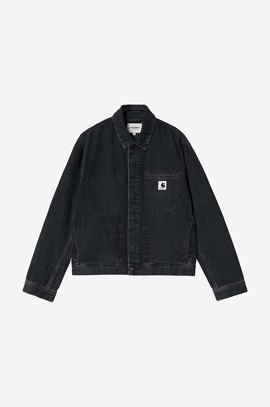 Clothing Carhartt WIP denim jacket Nora Jacket I030447. black