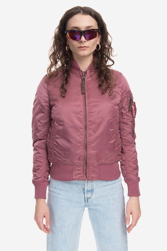 Bomber bunda Alpha Industries MA-1 VF 59 133009 60 přechodné růžová 133009.60
